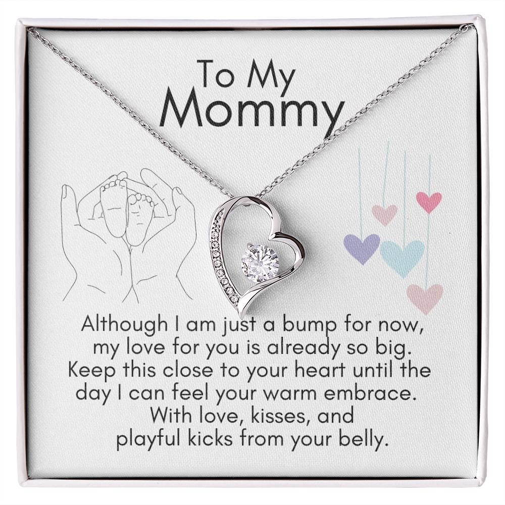 To My Mommy -Keep this close to your heart - Forever Love Necklace
